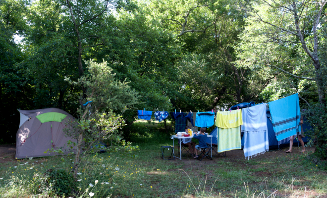 Emplacement de camping, Porto-Vecchio, La Ferme d'Alzetta