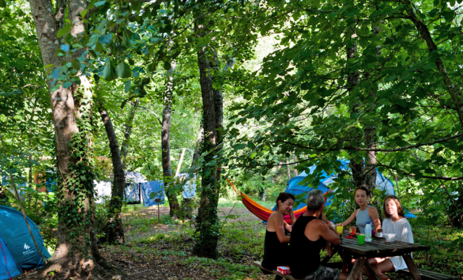 Emplacement de camping, Porto-Vecchio, La Ferme d'Alzetta